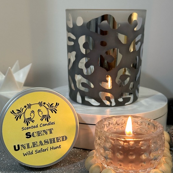 WILD SAFARI HUNT, @SCENT_UNLEASHED LUXURY HAND POURED SCENTED CANDLES - Picture 5 of 6